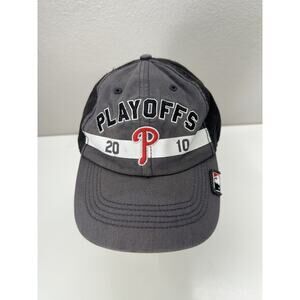 Black and Gray Playoffs Cap